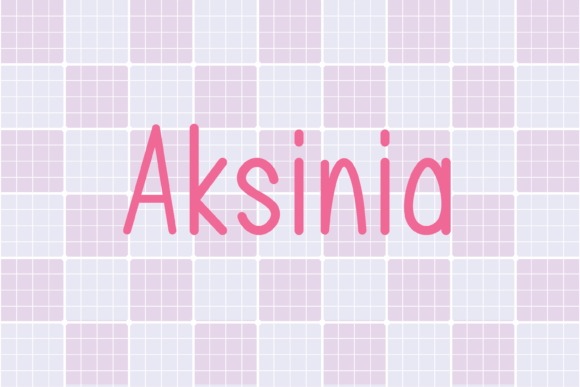 Aksinia: The Script Font with a Modern Edge