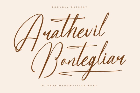 Arathevil Bontegliar: A Dazzling Font for Elevated Web Design