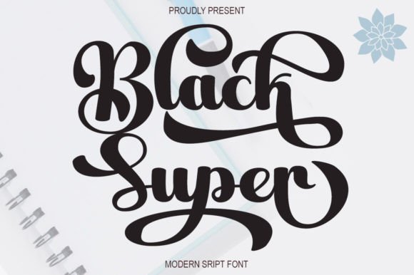 Black Super: A Font That Brings Warmth to Digital Design