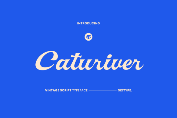 Caturiver: A Vintage Script Font for Timeless Branding