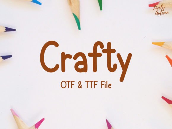 Crafty Font: Creating Authentic Brands with a Handwritten Touch