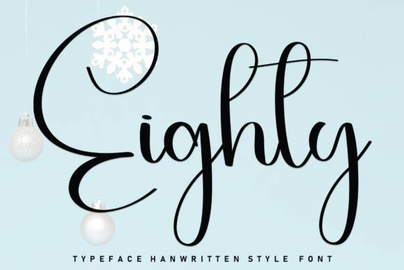 Eighty Font: A Timeless Handwritten Touch for Modern Digital Design