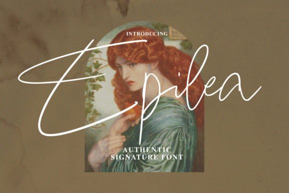 Epilea Font: A Handwritten Typeface for Campaign Designers