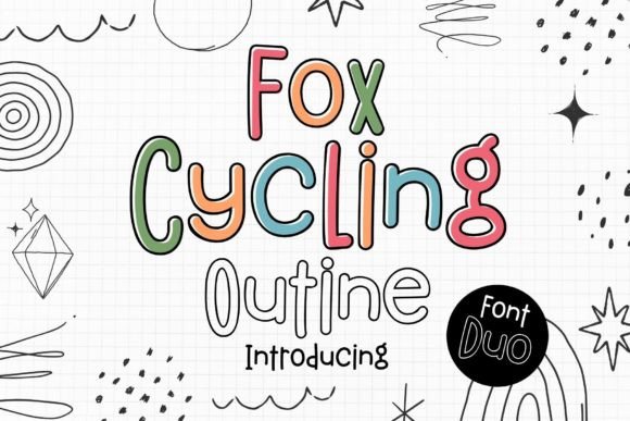 Fox Cycling: The Handwritten Font for a Friendlier Brand