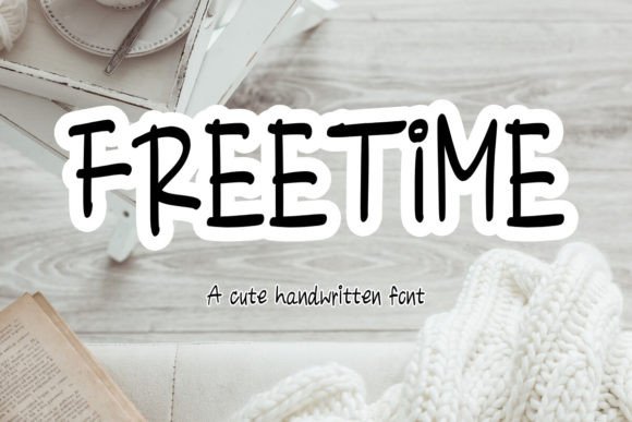 Free Time Font: Giving Your Business a Handwritten Heart