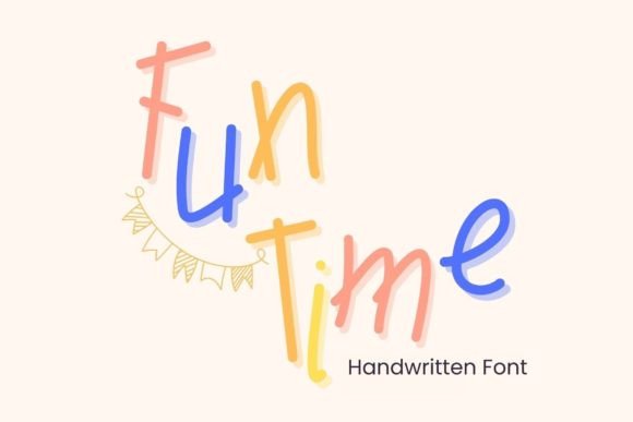 Fun Time Font: A Friendly Handwritten Typeface for Editorial Warmth