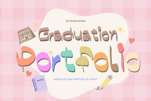 Graduation Portfolio Font: A Handwritten Touch for Marketing Success