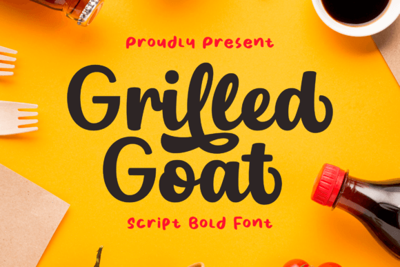 Grilled Goat: A Script Font Built for Digital Charm