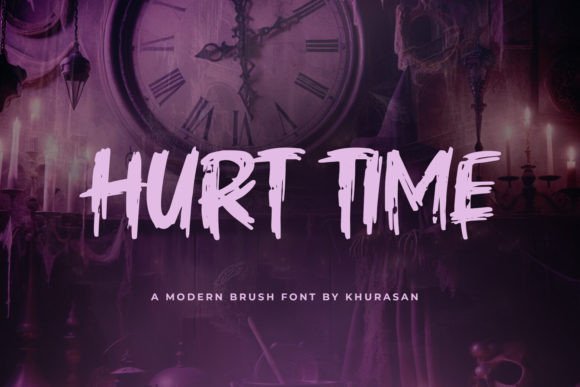 Hurt Time: A Brush Font That Puts Personality in Your Web Layouts
