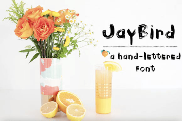 Jaybird Font: A Brush-Lettered Boost for Your Brand