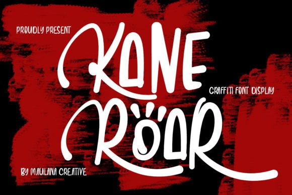 Kane Roar: A Whimsical Handwritten Font for Business Branding