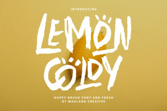 Lemon Coldy: A Handwritten Font for Editorial Design