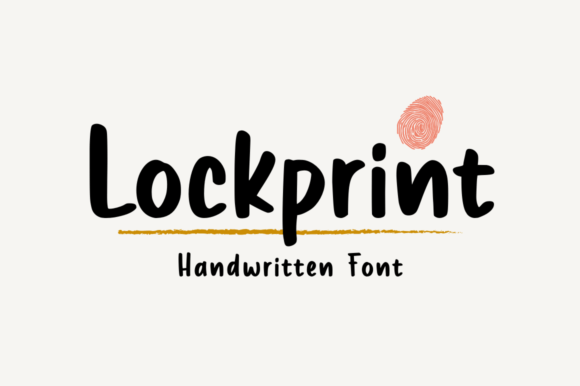 Lockprint Font: A Bold Statement in Your Campaign Design