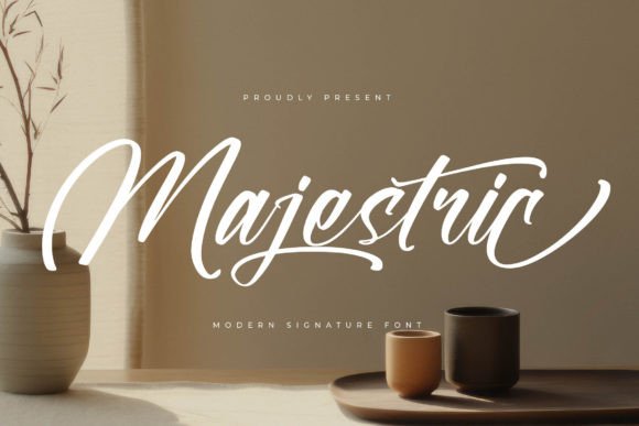Majestric: A Sophisticated Font for Small Business Branding