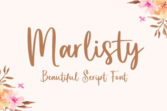 Marlisty: A Craft-Friendly Script Font for Beautiful Products