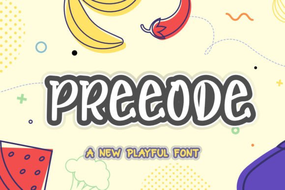 Preeode: A Whimsical Font for a More Polished Brand Identity
