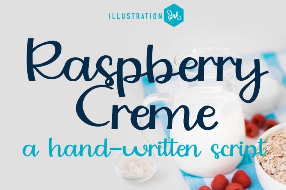 Raspberry Cream: A Designer's Review of the Playful Script