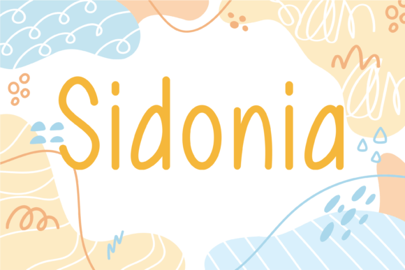Sidonia: A Friendly Handwritten Font for Your Business