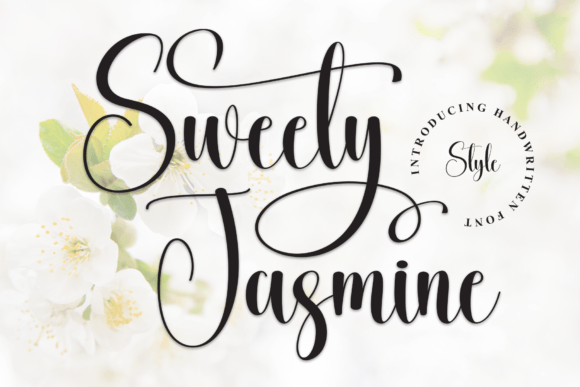 Sweety Jasmine: An Elegant Script Font for Refined Branding