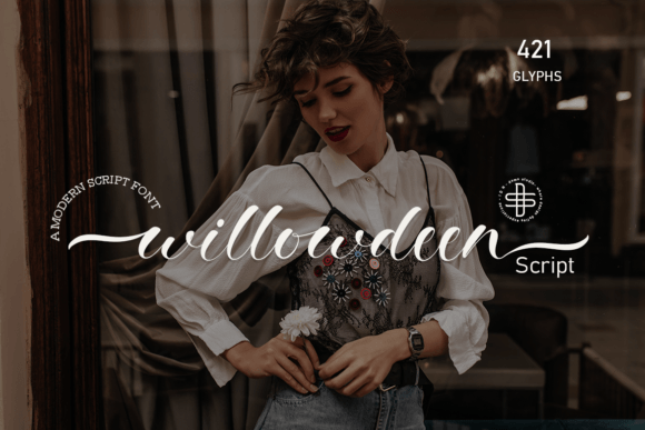 Willowdeen: A Refined Script Font for Modern Branding