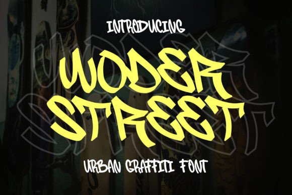 Woder Street Font: A Web Designer's Digital Canvas